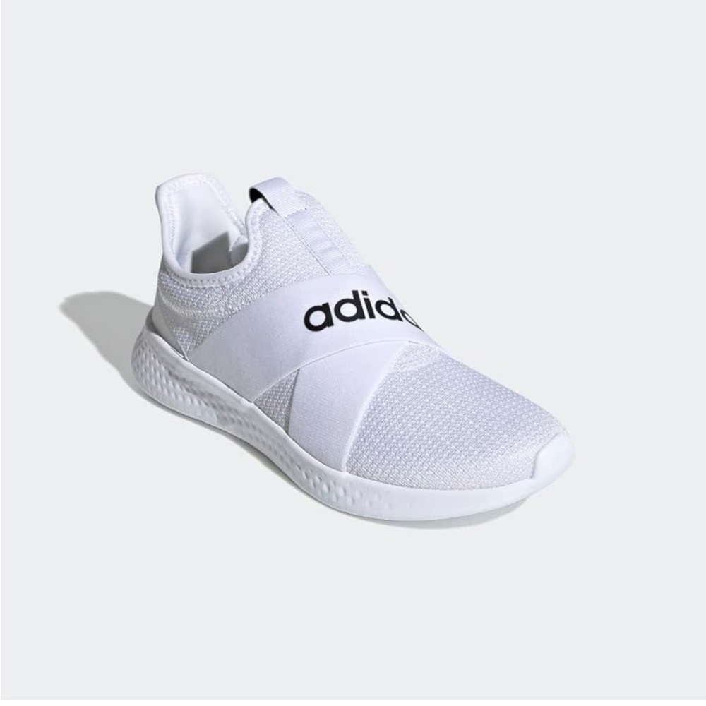 adidas White Slip-On Women's Sneakers